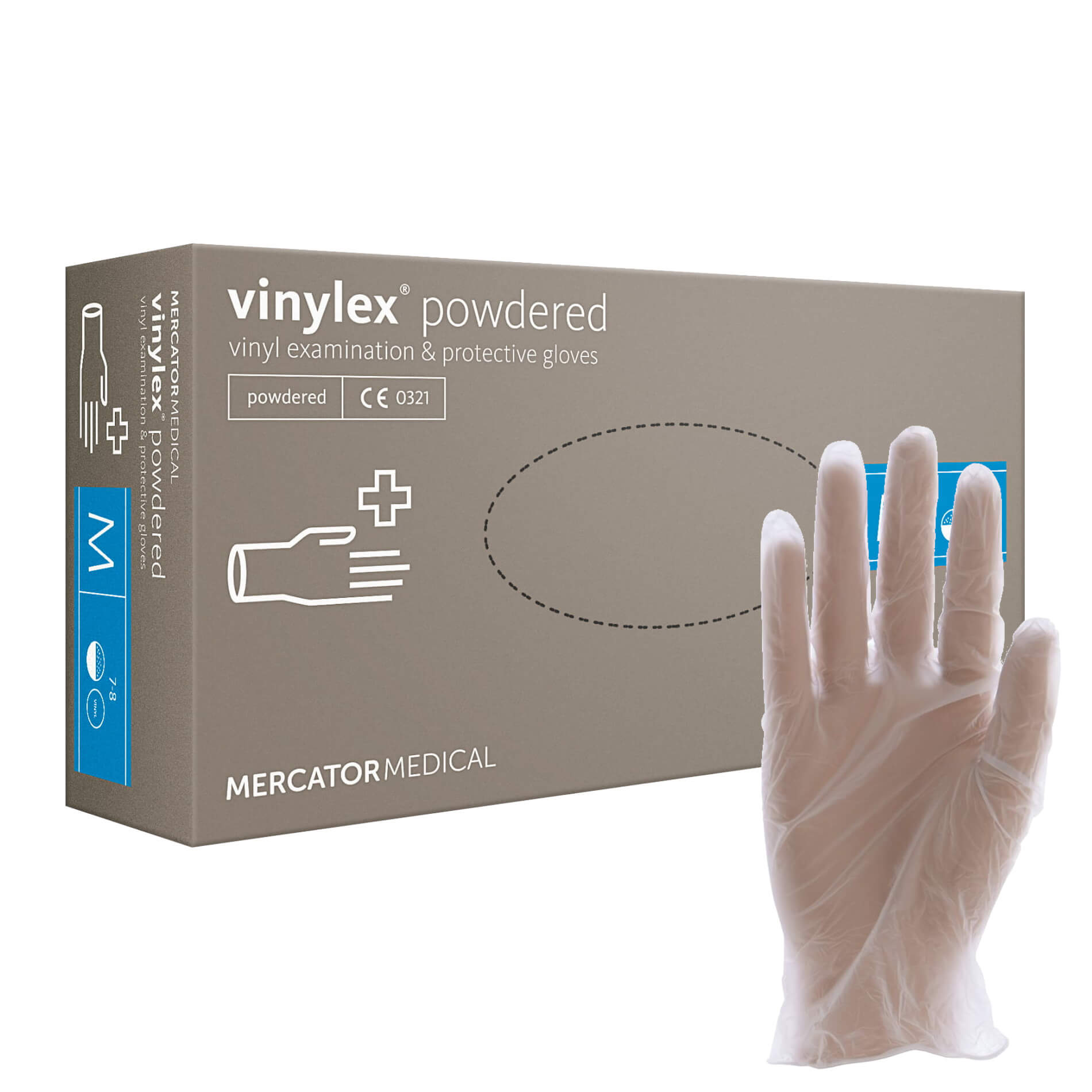 rekawice winylowe vinyl Mercator